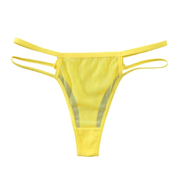 Hot Sexy Lace G-String Solid Color Temptation T Back Seamless Comfortable Panties For Women Soft Lingerie For Ladies Panty - Image 8