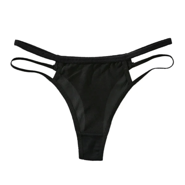 Hot Sexy Lace G-String Solid Color Temptation T Back Seamless Comfortable Panties For Women Soft Lingerie For Ladies Panty - Image 7