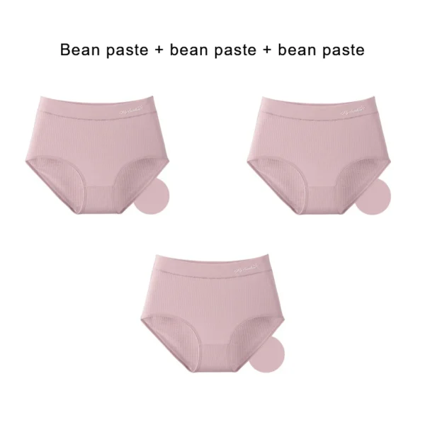 3PCS Cotton Panties for Women Underwear Plus Size Brief Girls Sexy Lingerie Solid Color Panties Female Seamless Underpant Ladies - Image 11